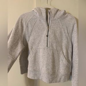 lululemon scuba half zip hoodie
